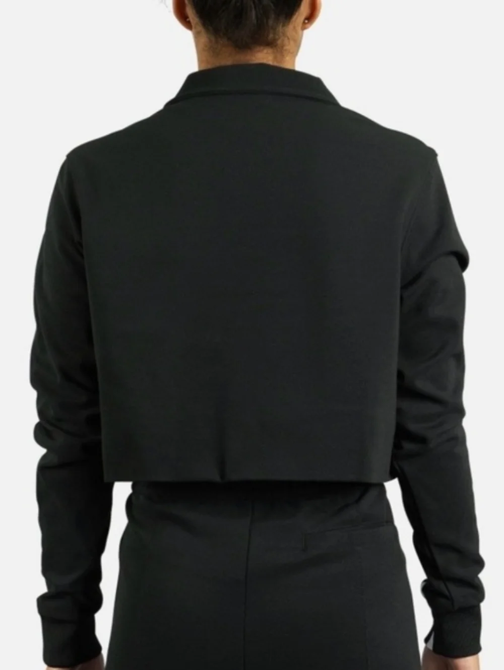 Adidas Cropped Track Jacket - Picture 3 of 8